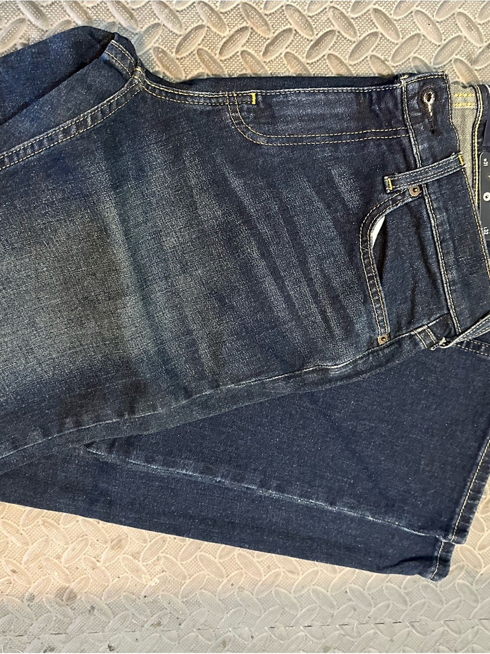 Hollister Men's Slim Straight Dark Blue Jeans